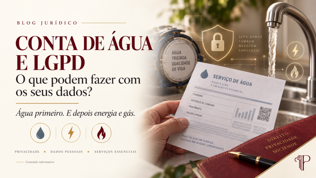 A sua conta de água não mostra só o seu consumo